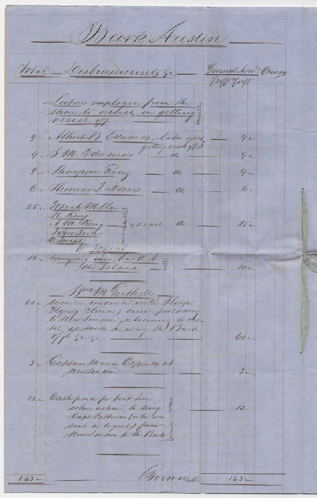 General average statement (page 2)